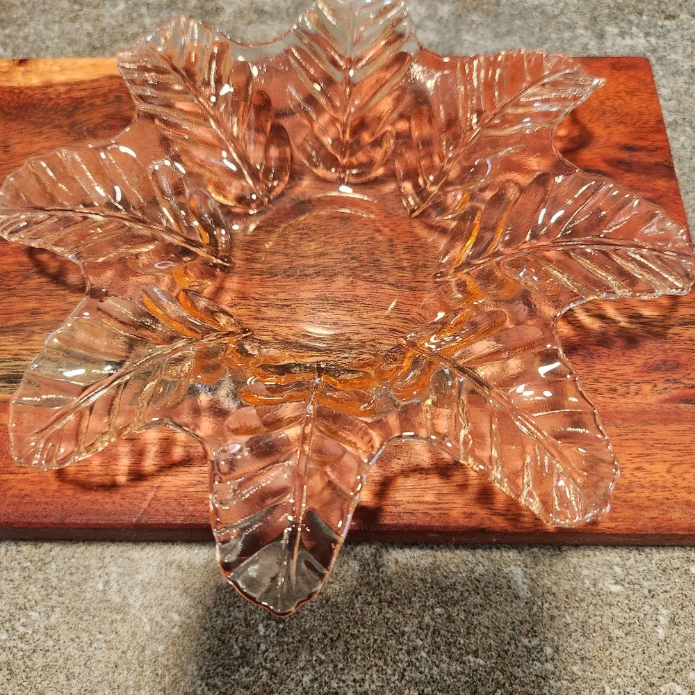 Vintage Pink Glass Vitive Holder